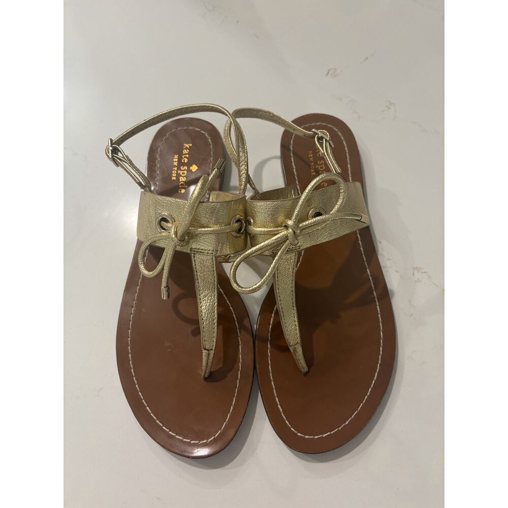 Women's Kate Spade Sandals Size 9.5 Gold